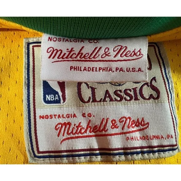 Mitchell & Ness Boston Celtics Varsity Jacket Hardwood Classics sz 60 4XL vintag - Picture 3 of 10